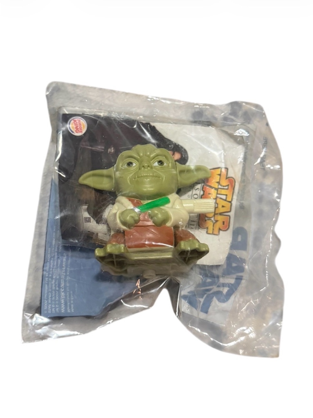 2005 Burger King Star Wars Episode III Yoda wind-up toy
